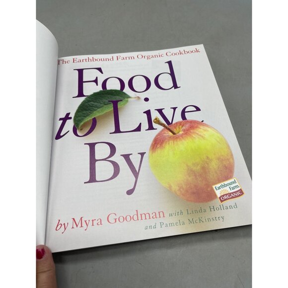 Food to live by by Myra Goodman paperback cookbook organic English 2003 READ - Picture 5 of 6